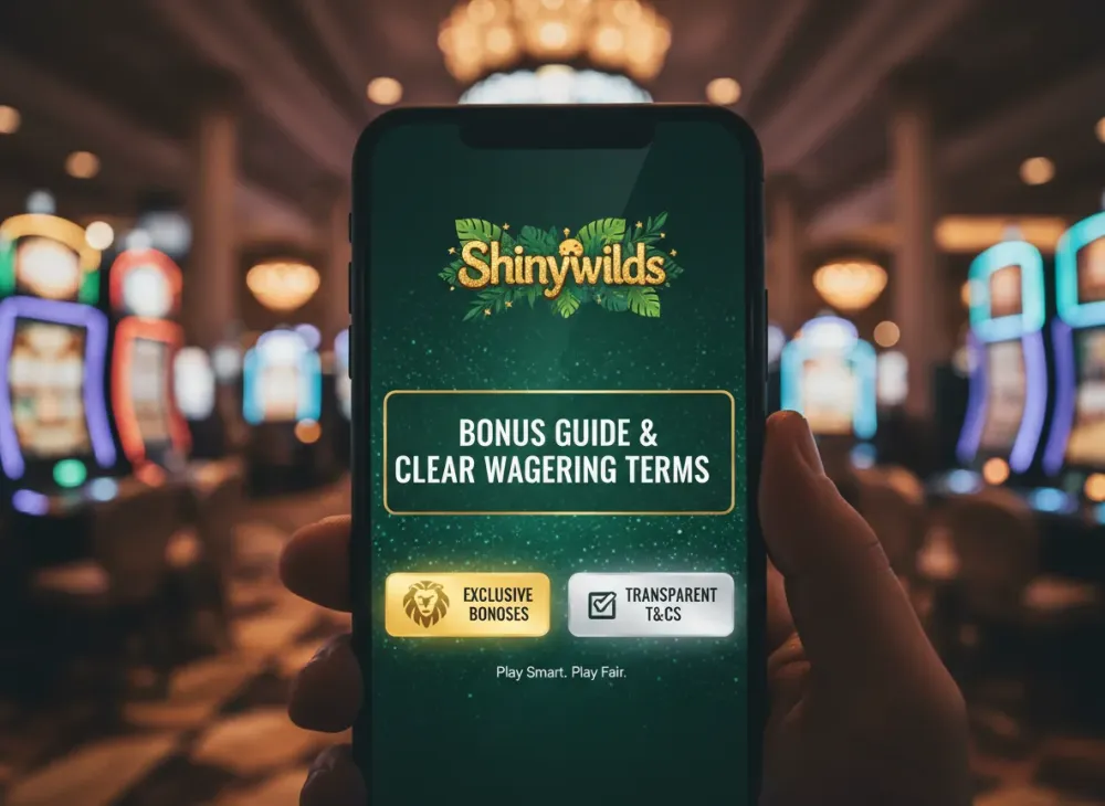 Shinywilds bonus guide et conditions de mise claires